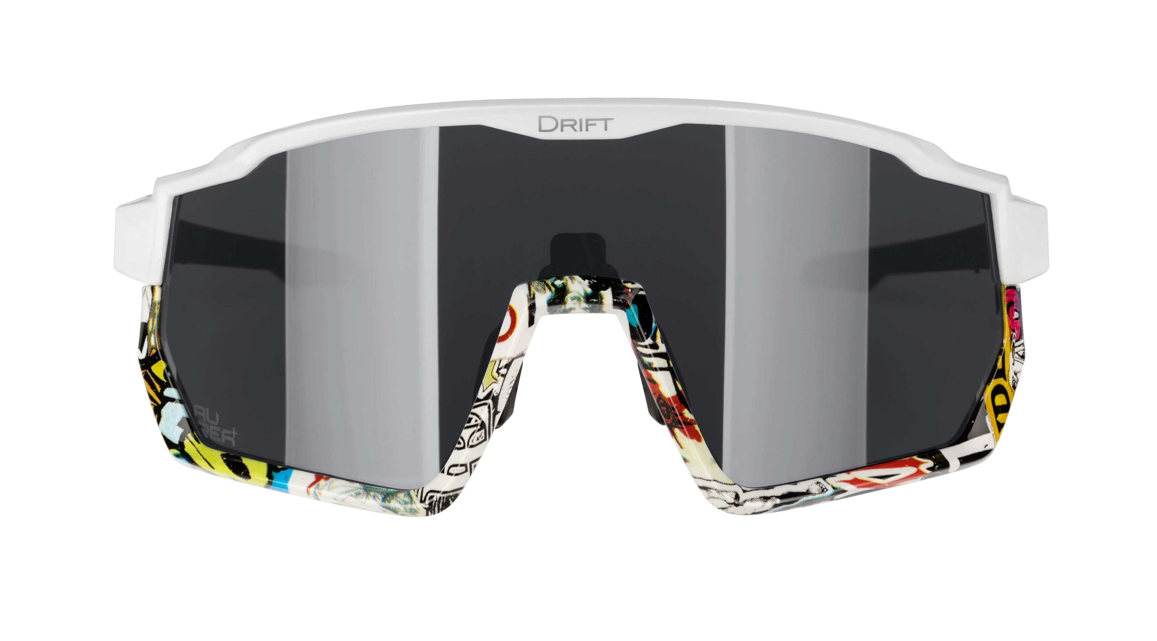 4. Ochelari Force Drift White-Vivid, Black Contrast Alb/Multicolor
