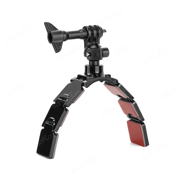 22. Suport a camerelor video la casca full face motocicleta bicicleta downhill fox
