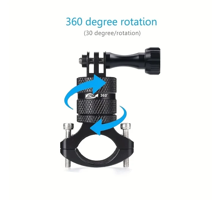 18. Suport pt ghidon bicicleta Furca Tava pt camera GoPro insta360 DJI SJcam
