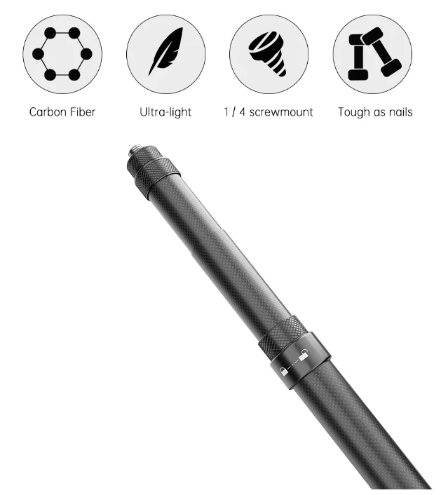 19. Selfie Stick pt Camera video sport Gopro DJI insta360 Sjcam Telefon