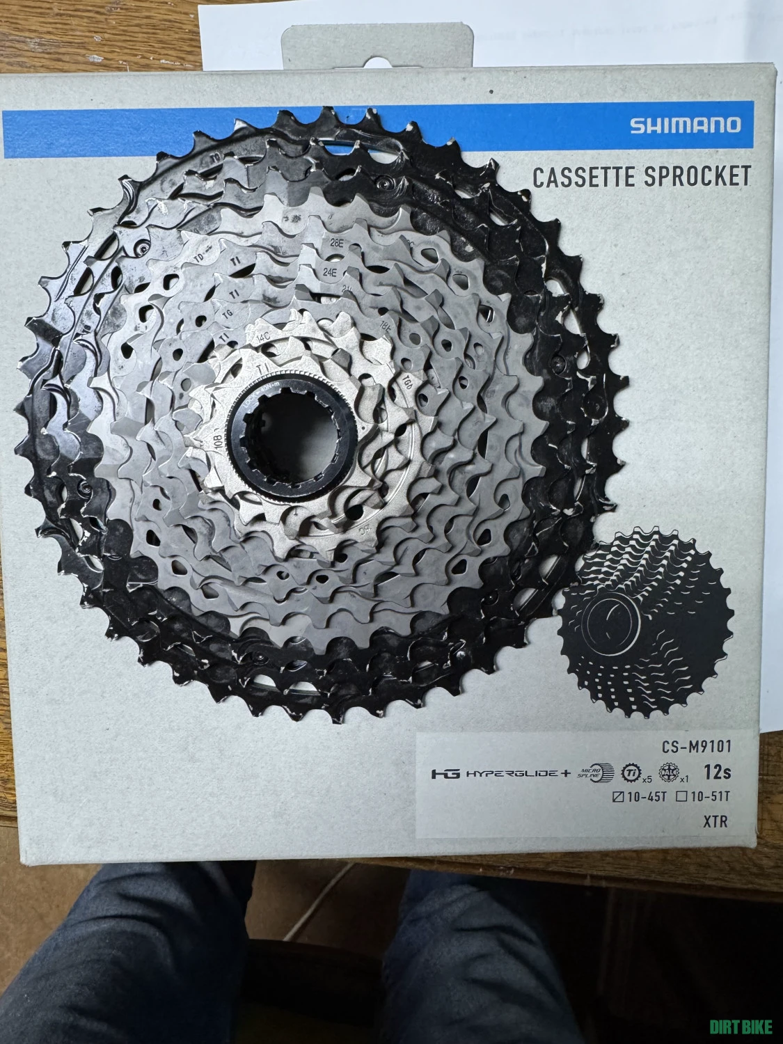 7. Pinion Shimano XTR 12s Cs-M9101 10-45