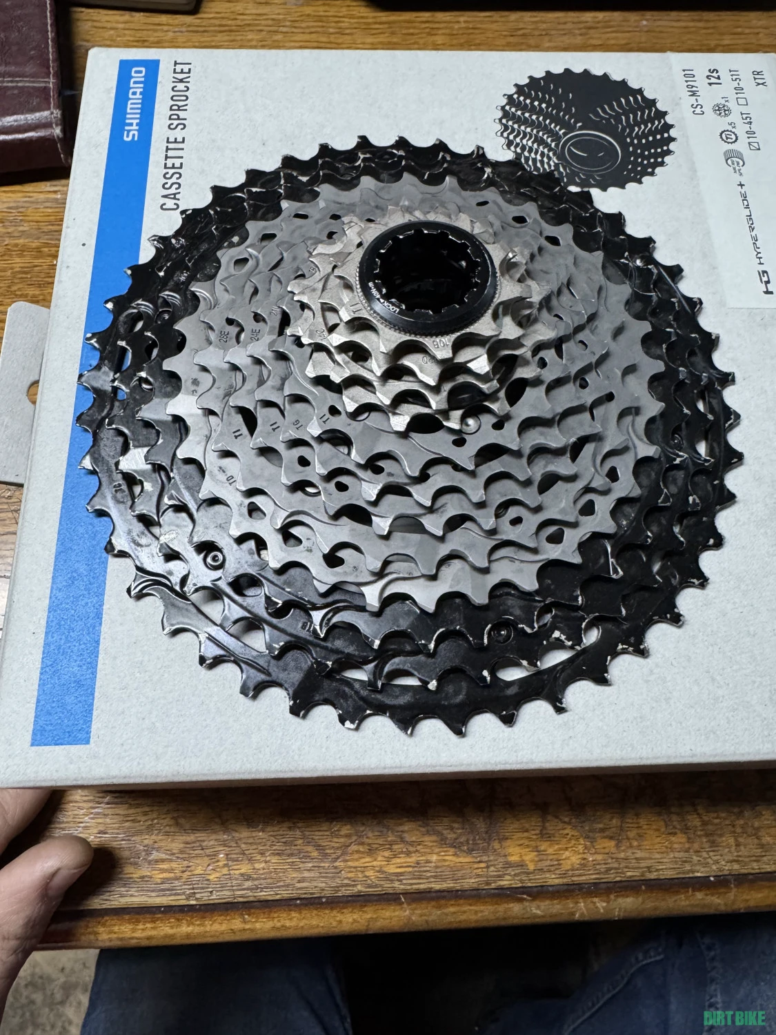 1. Pinion Shimano XTR 12s Cs-M9101 10-45