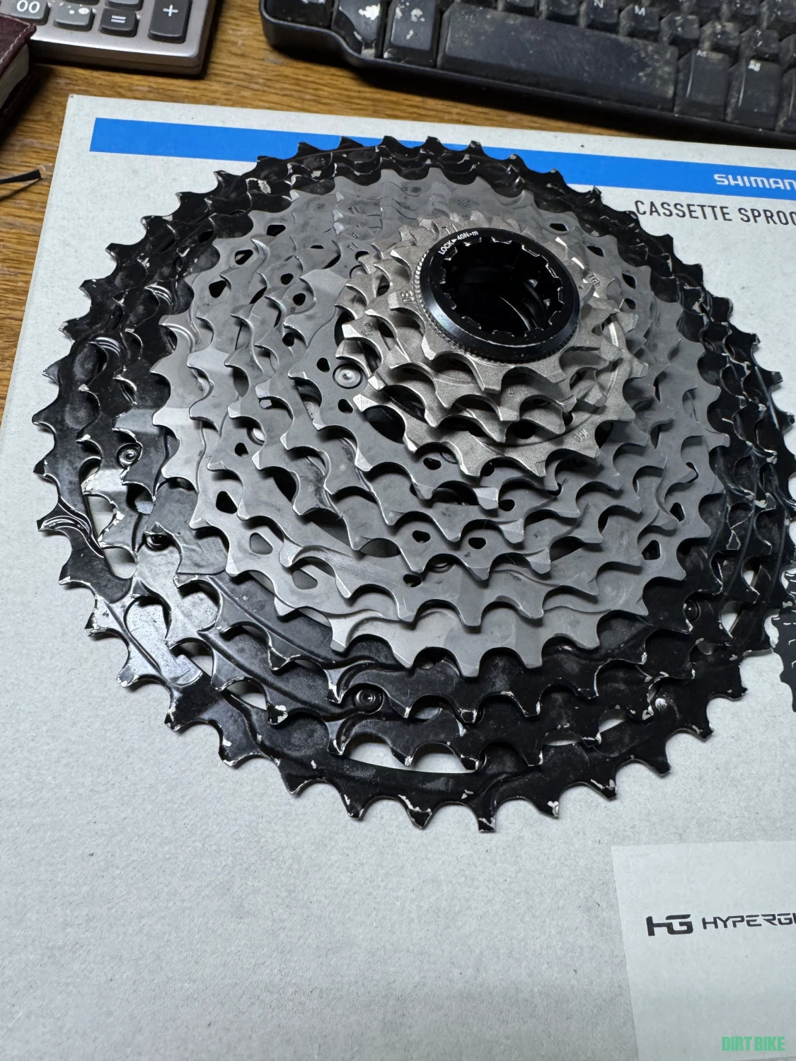 4. Pinion Shimano XTR 12s Cs-M9101 10-45