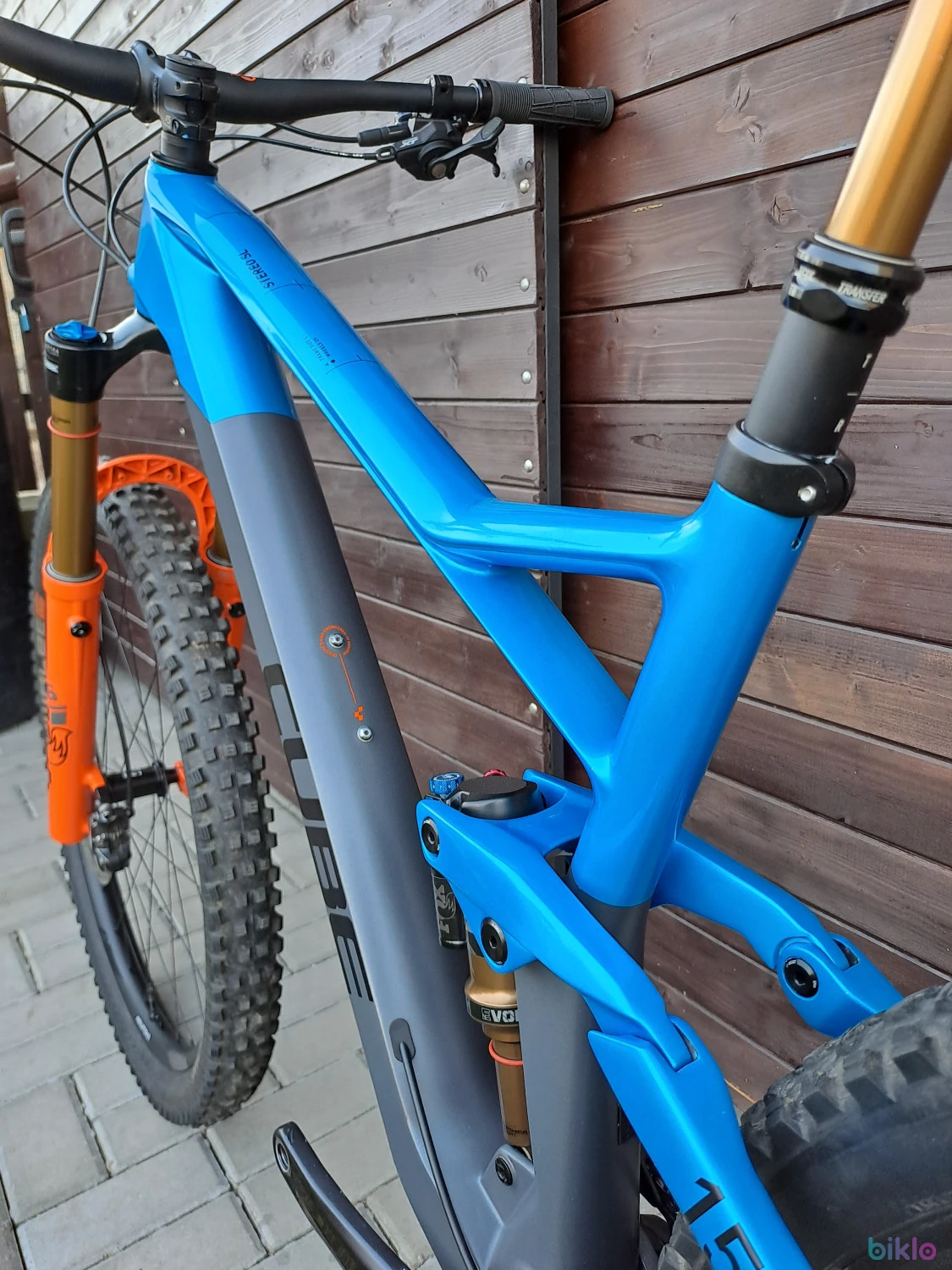 7. Zánovní TOP enduro kolo Cube Stereo / velikost L / Bez škrábanců, málo jeté / Komplet FOX po repasu
