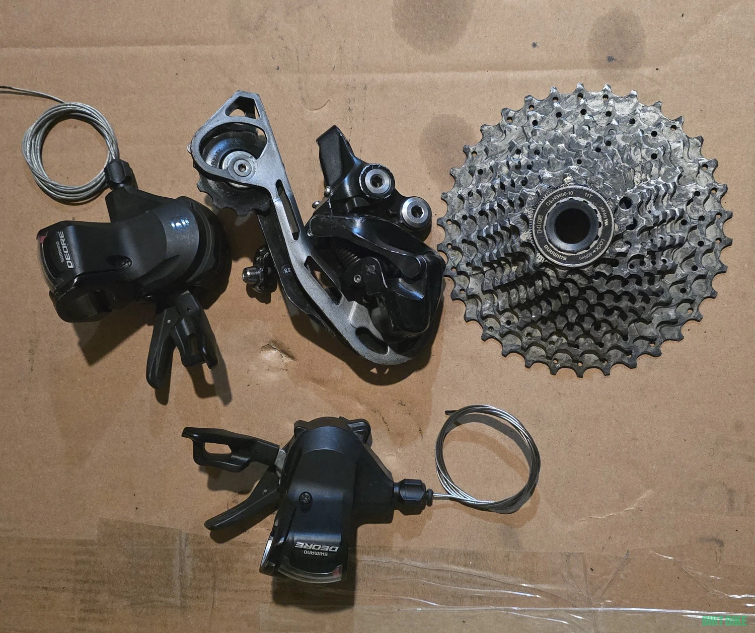 1. Schimbator Shimano Deore RD-M610 10 viteze
