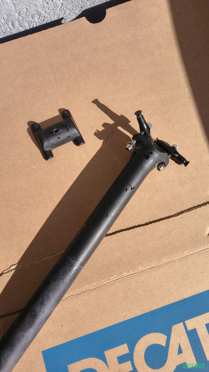 8. Pipa FSA SMR 90mm + alte piese cursiera (Campagnolo, Shimano)