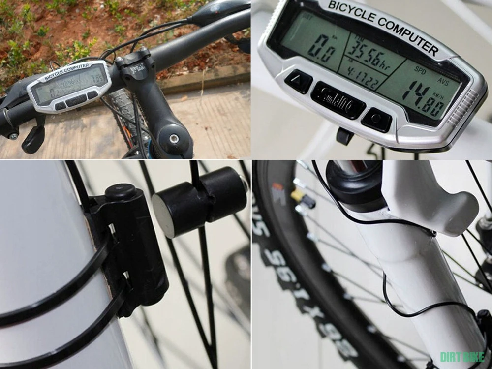 2. Computer bicicleta lcd impermeabil 28 functii biciclete