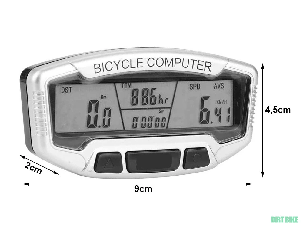 10. Computer bicicleta lcd impermeabil 28 functii biciclete