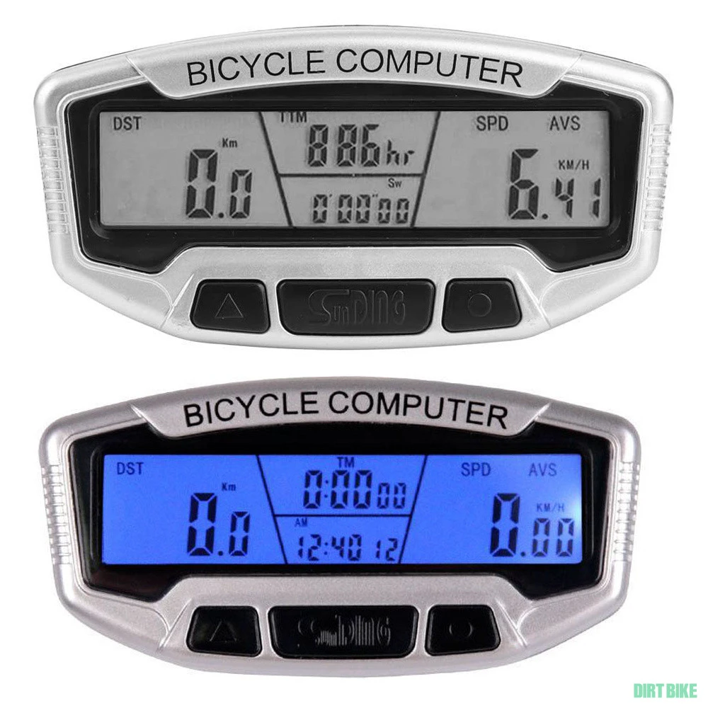 8. Computer bicicleta lcd impermeabil 28 functii biciclete