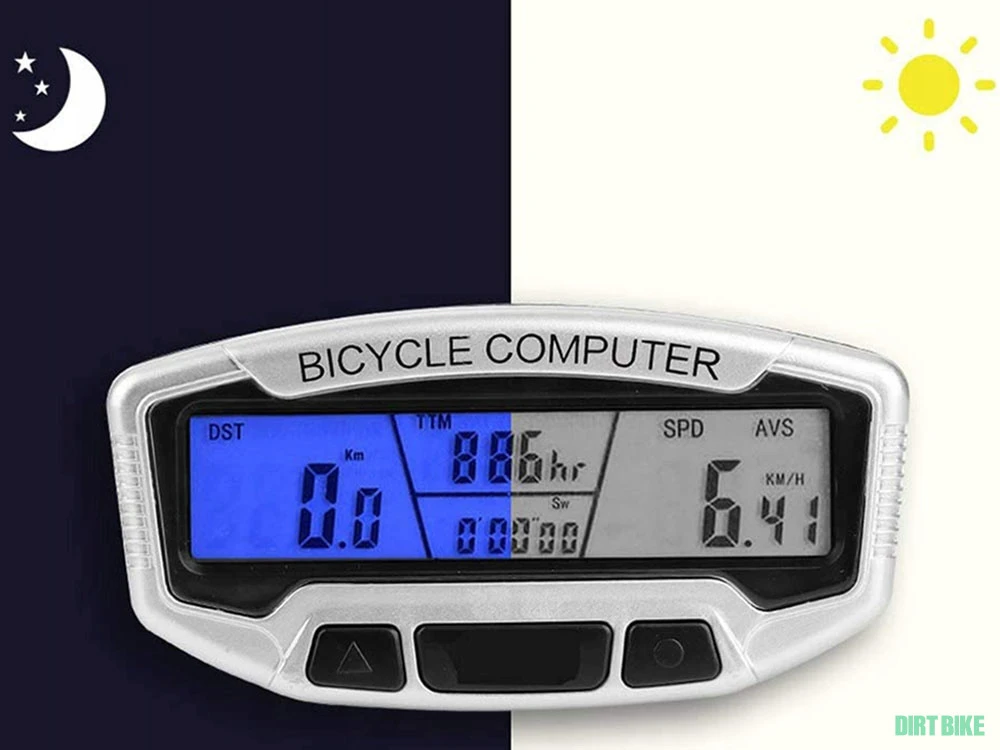 6. Computer bicicleta lcd impermeabil 28 functii biciclete