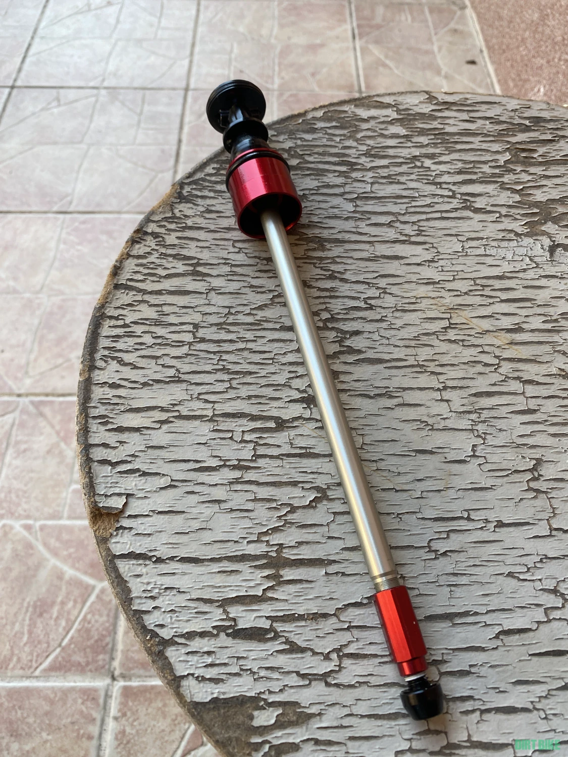 1. Tija aer air shaft 150mm, pentru brate de 35mm