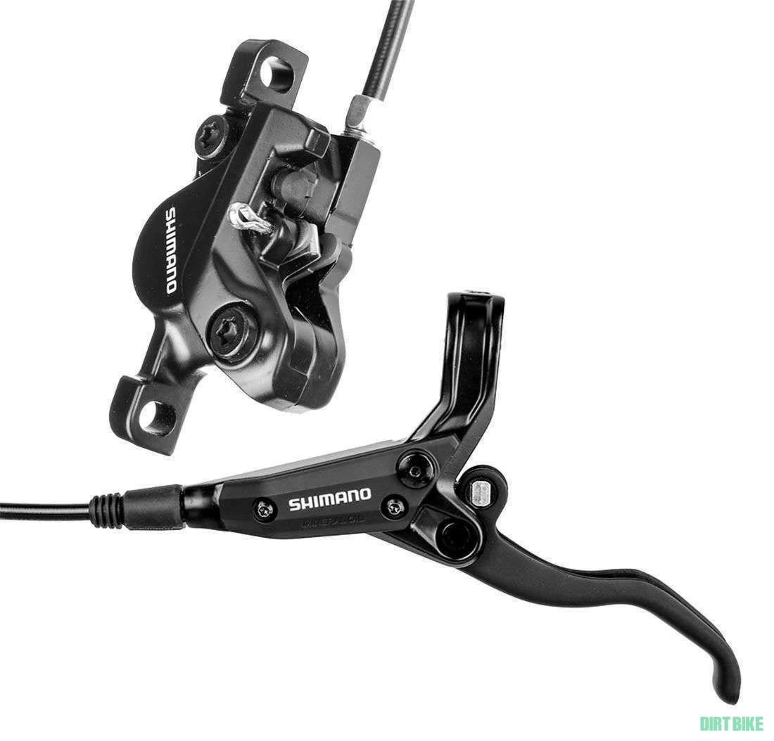 2. Frane complete disc fata/spate Shimano MT395
