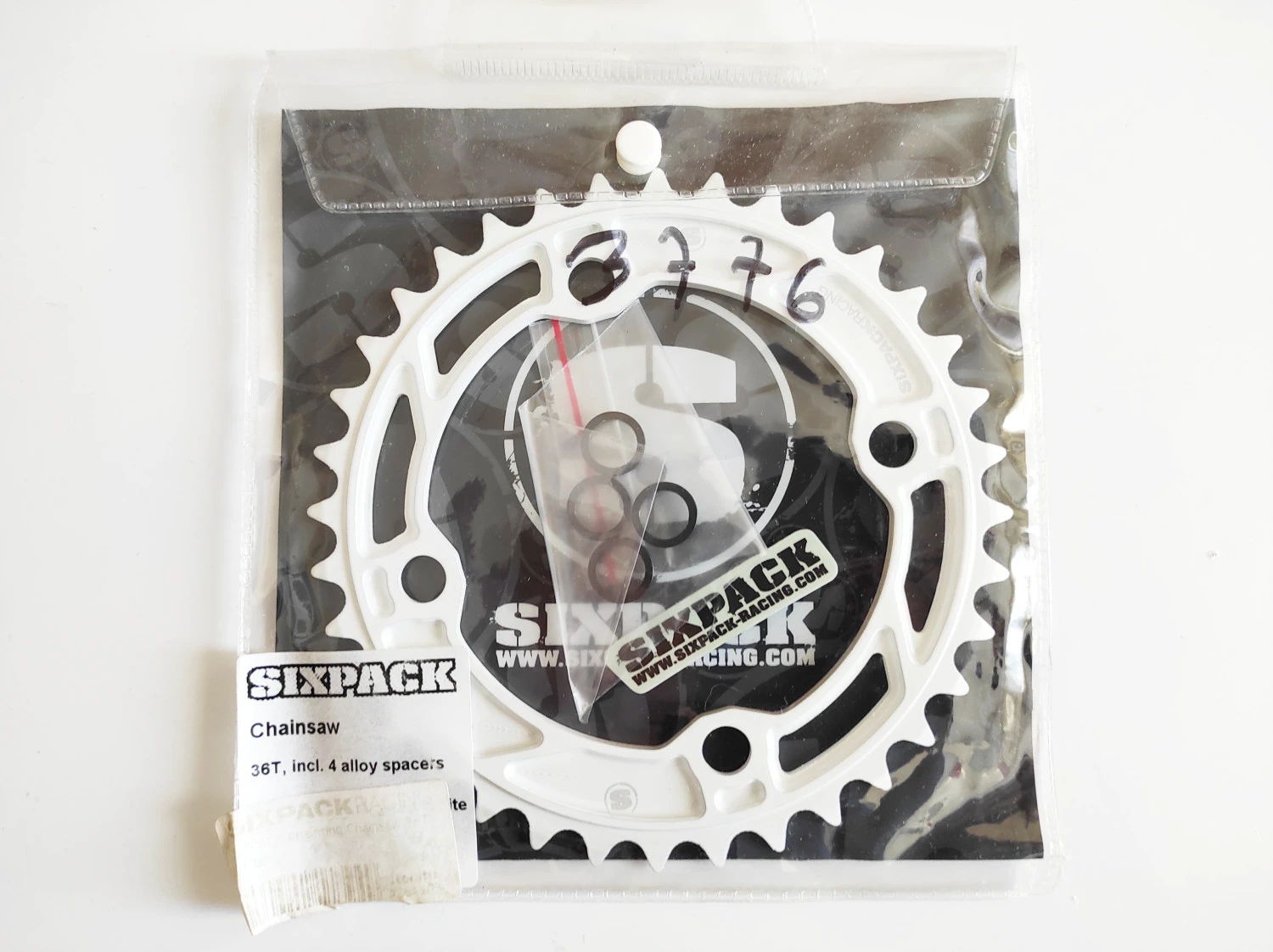 1. Foaie Sixpack Racing Chainsaw 36t BCD 104 noua