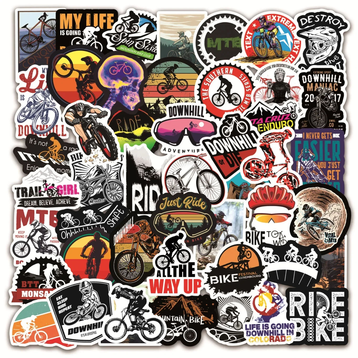 2. Stickere, autocolante ptr biciclete, standard sau la comanda!