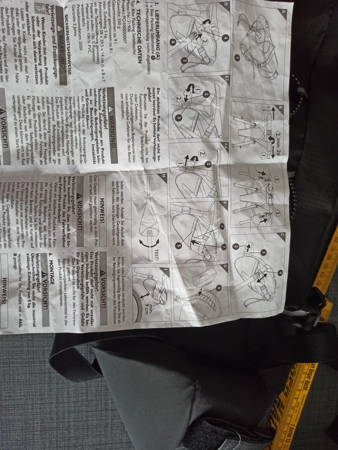 2. Geanta mare touring de sa