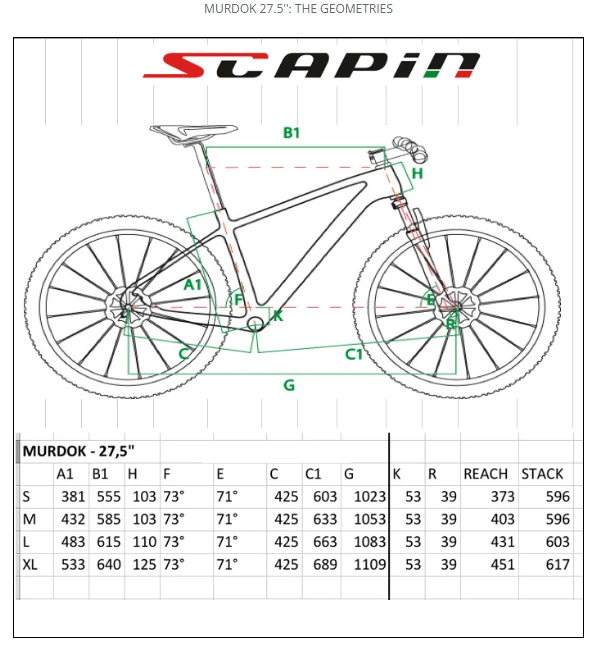 2. MTB Scapin Murdok carbon 27,5'' 650b