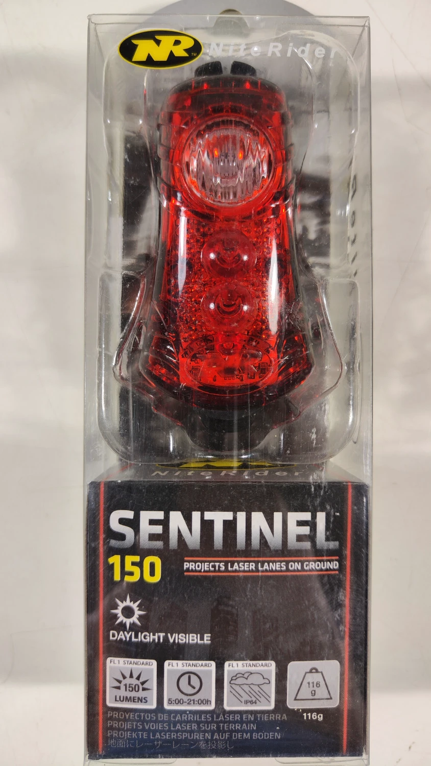 6. Lumina spate Nite Rider 150 Lumen