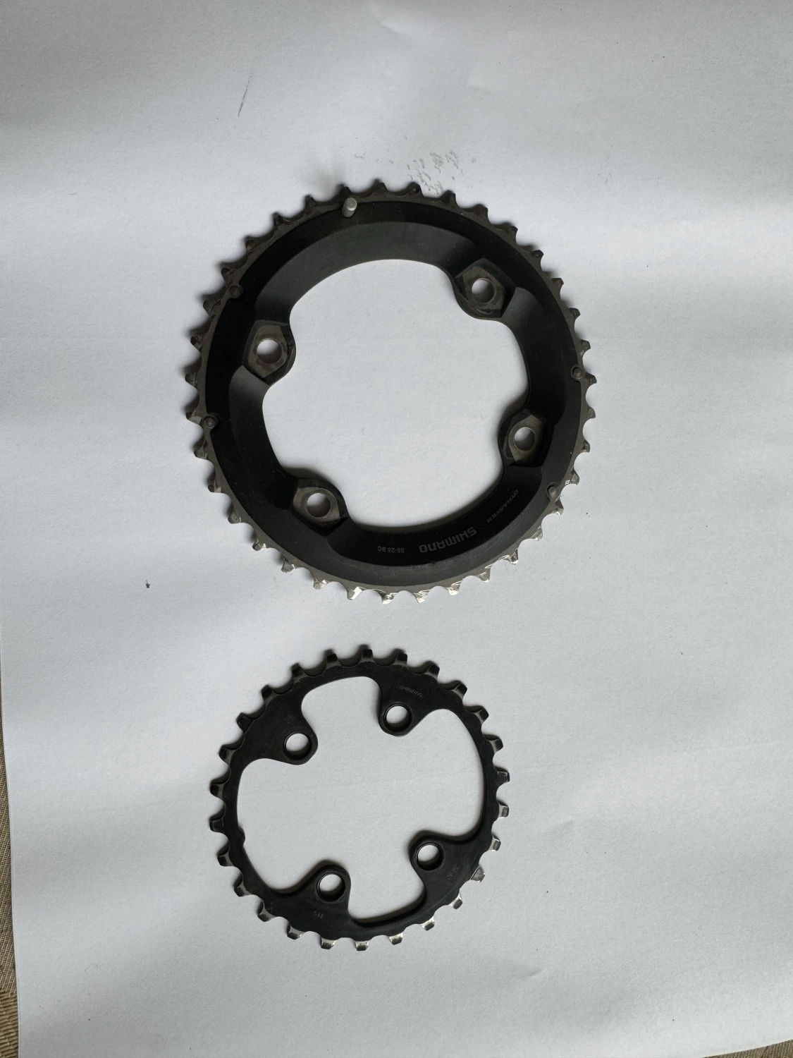 1. Set foi angrenaj Shimano SLX M7000 bcd 96