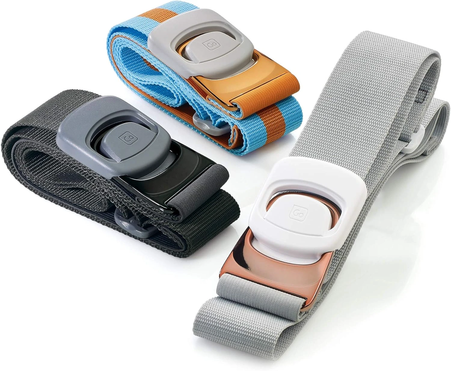 3. Curea chinga bagaj Go Travel Stretchy Strap - Elasticated Luggage Strap