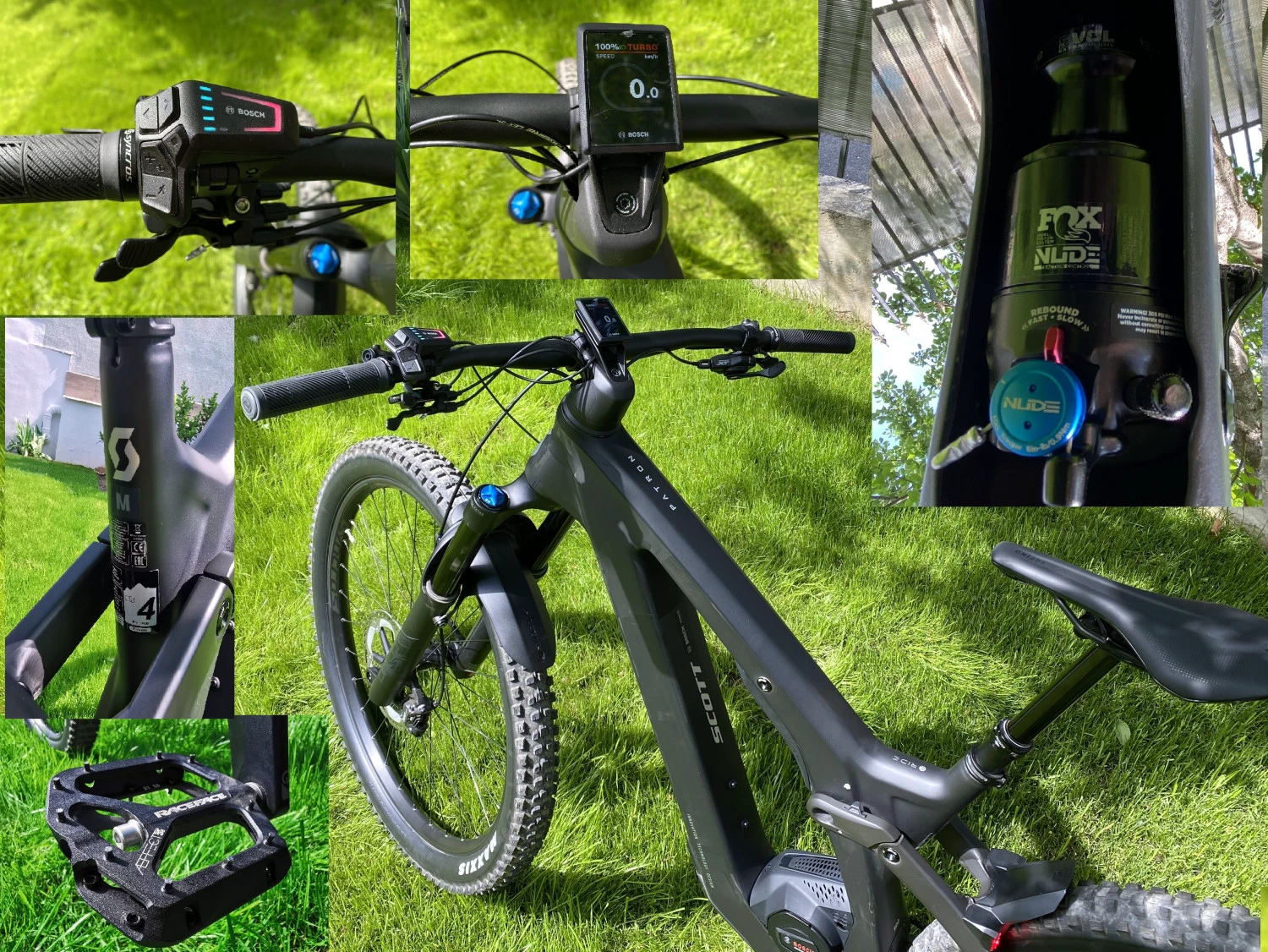 5. Scott Patron eRIDE 900, Fox 38, Shimano XT 12 Speed ( M )