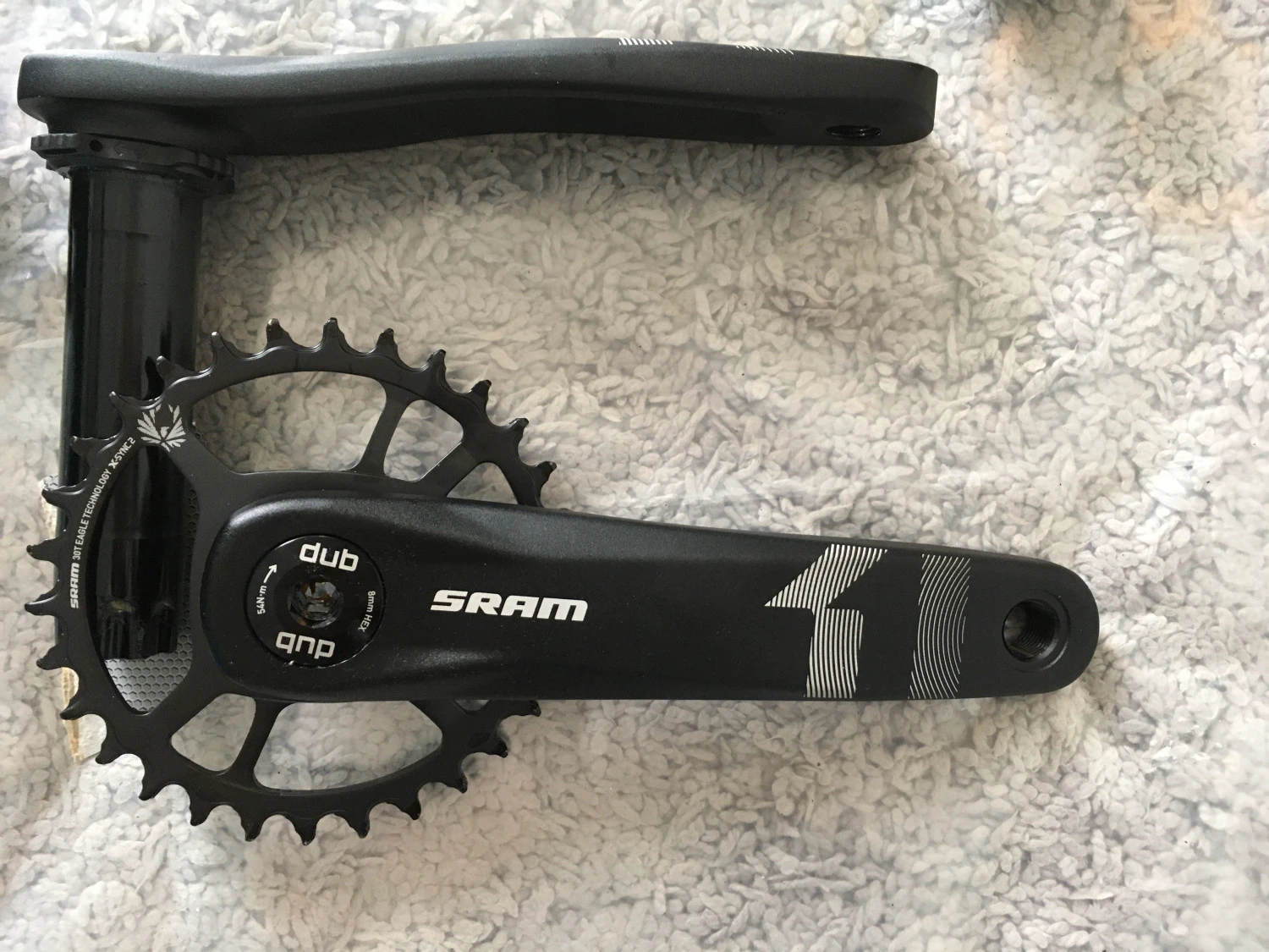 1. Angrenaj pedalier SRAM X1 1000 Eagle, DUB, 30T, Boost, 170mm