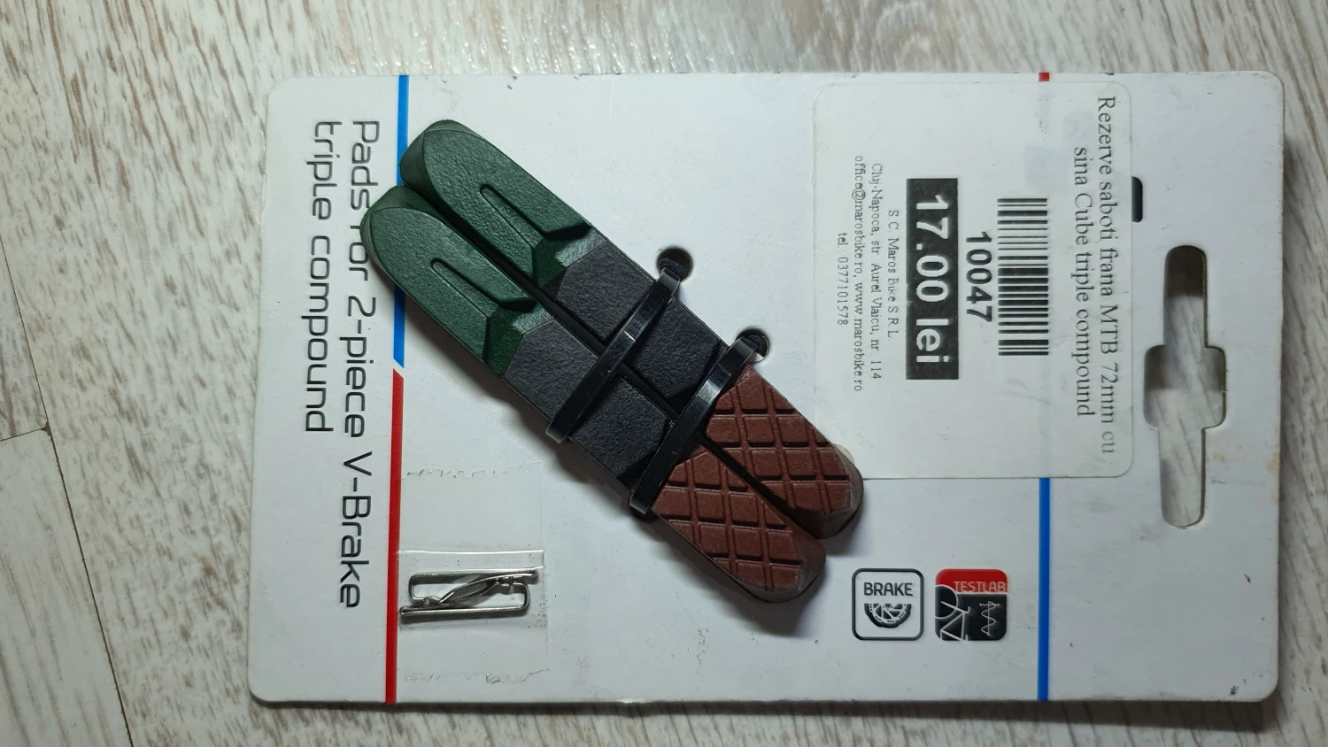 1. Rezerva saboti Cube pe sina triple compound