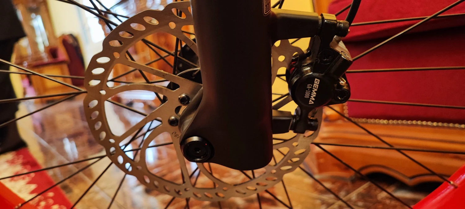 3. Bicicleta Miloo cu suspensie fata noua