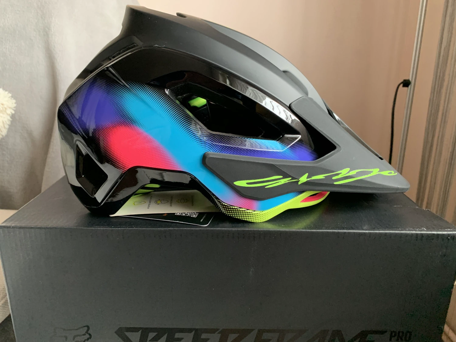 1. Cască fox Speedframe