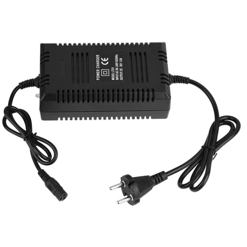 1. Incarcator bicicleta electrica, pentru acumulator plumb-acid, 24V/1.8A