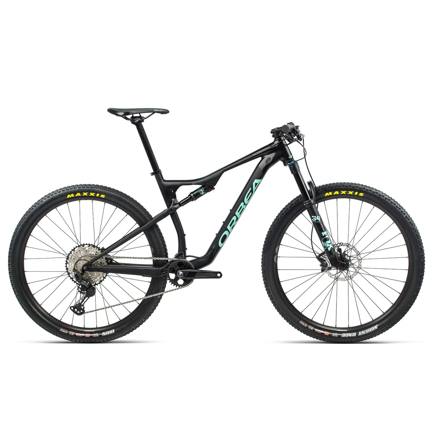 1. ORBEA OIZ H20 Black - Ice Green, marime 19"