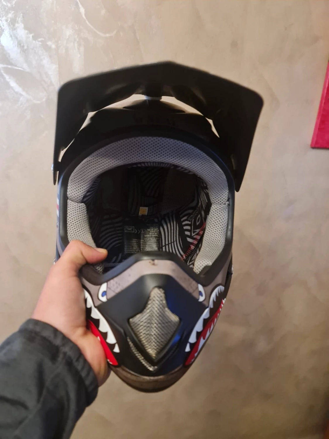 5. Casca O'Neal cu tot cu ochelari Blizzard impecabili