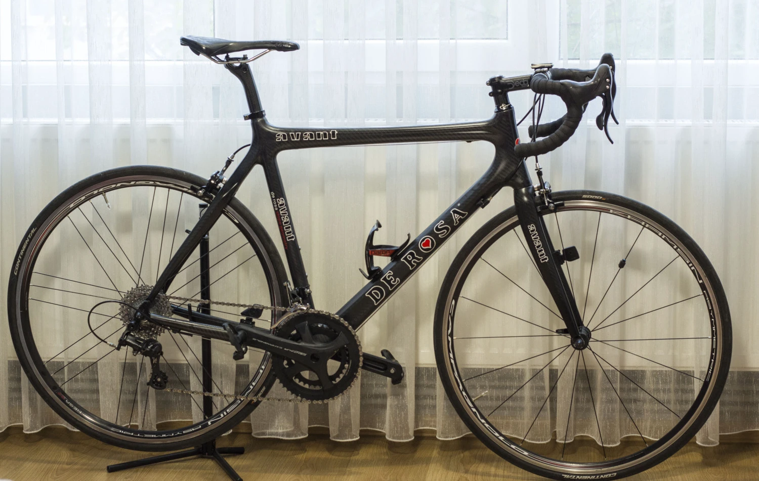 1. Cursiera sosea De Rosa Avant - marime 56 + ciclocomputer Sigma