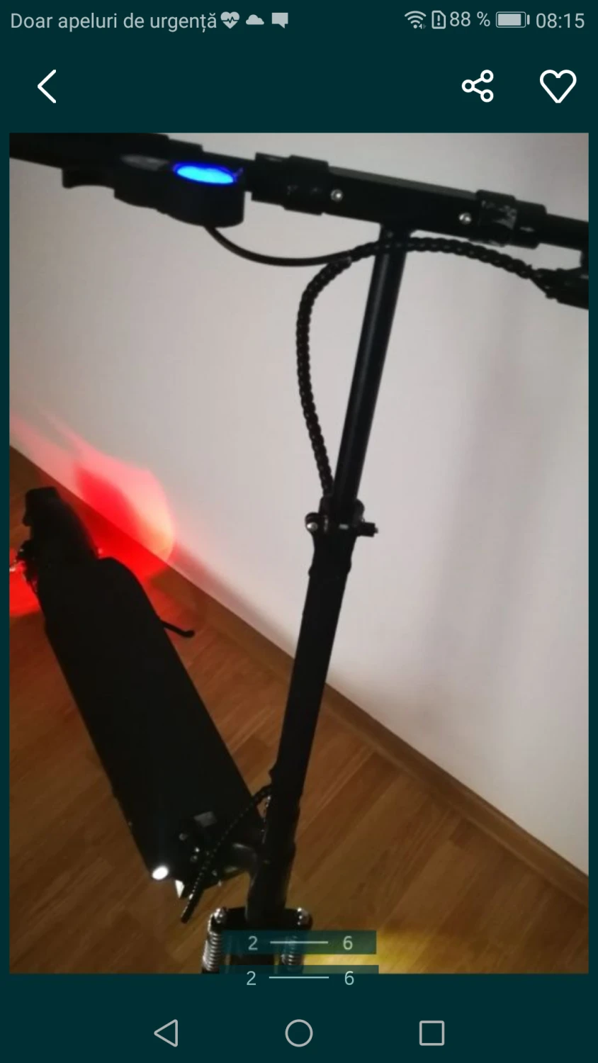 1. Vand Trotineta Electrica Pliabilă cu scaun