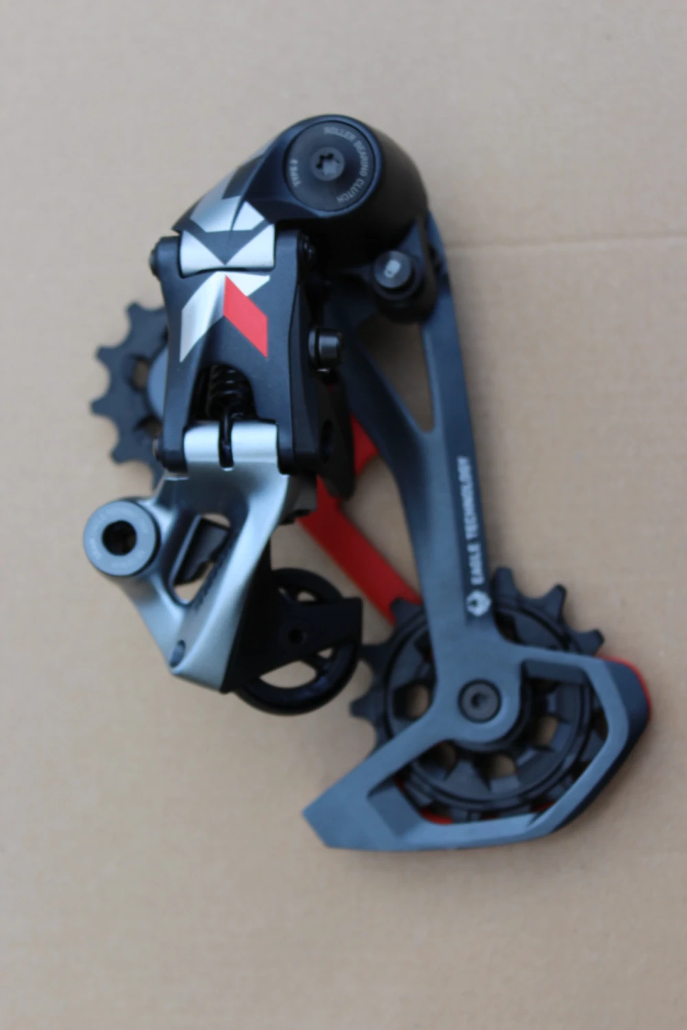 1. SRAM X01 Eagle schimbator spate 12 viteze - type 3 - Oxy Red
