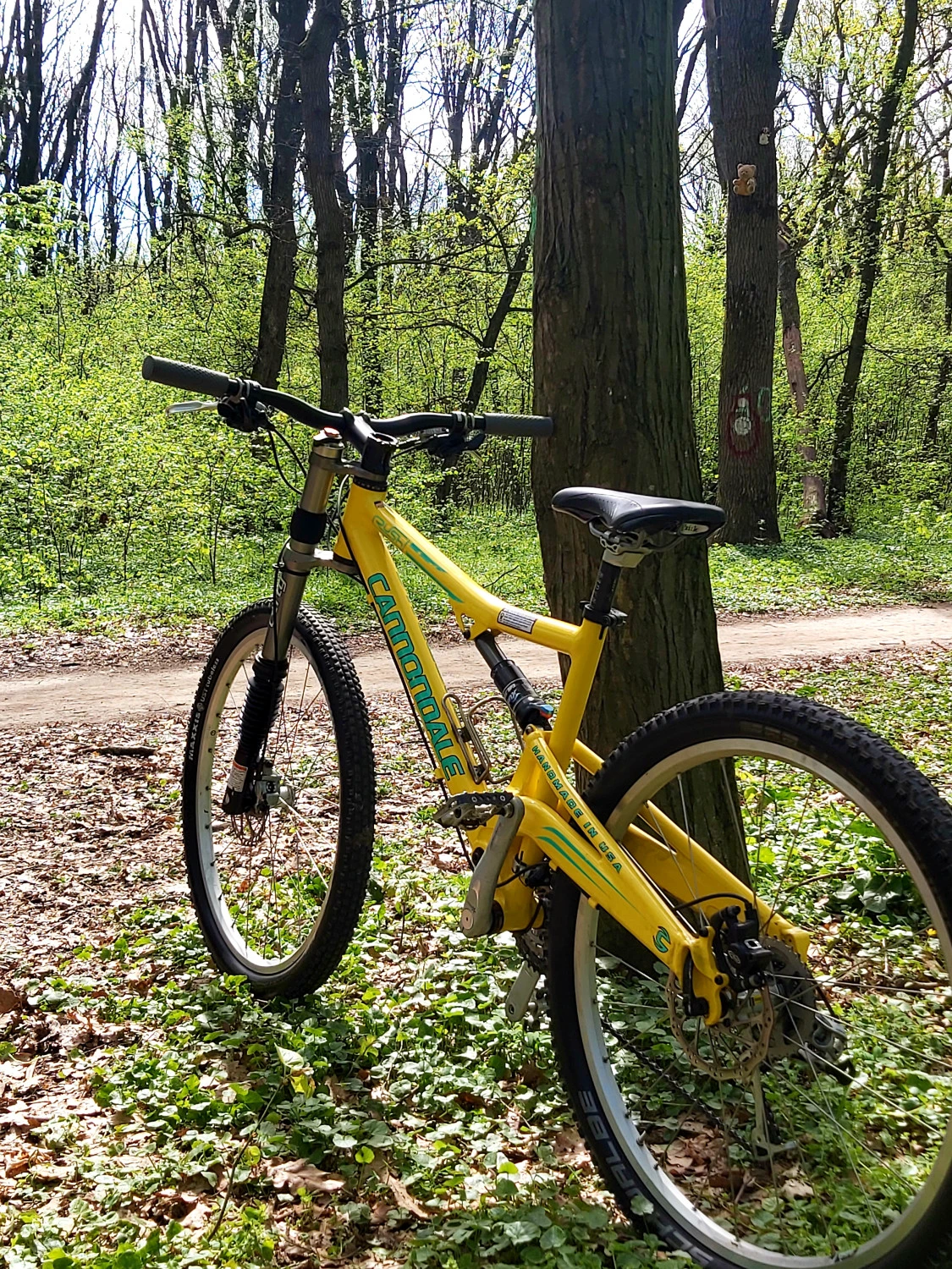 1. MTB Full Suspension Cannondale Rush