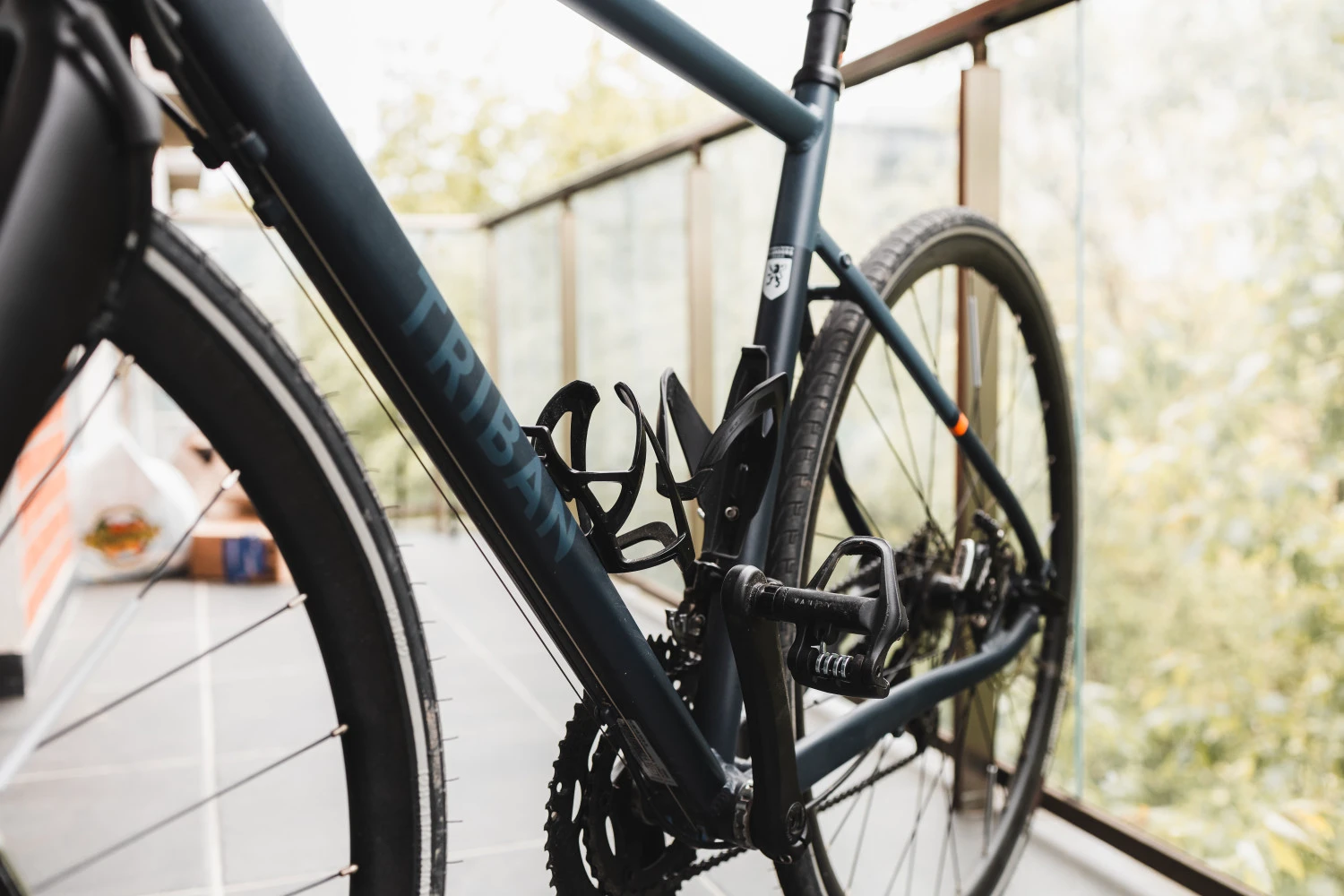 1. Bicicleta Ciclism Șosea TRIBAN RC520 / Gravel / Ciclocross Marime M