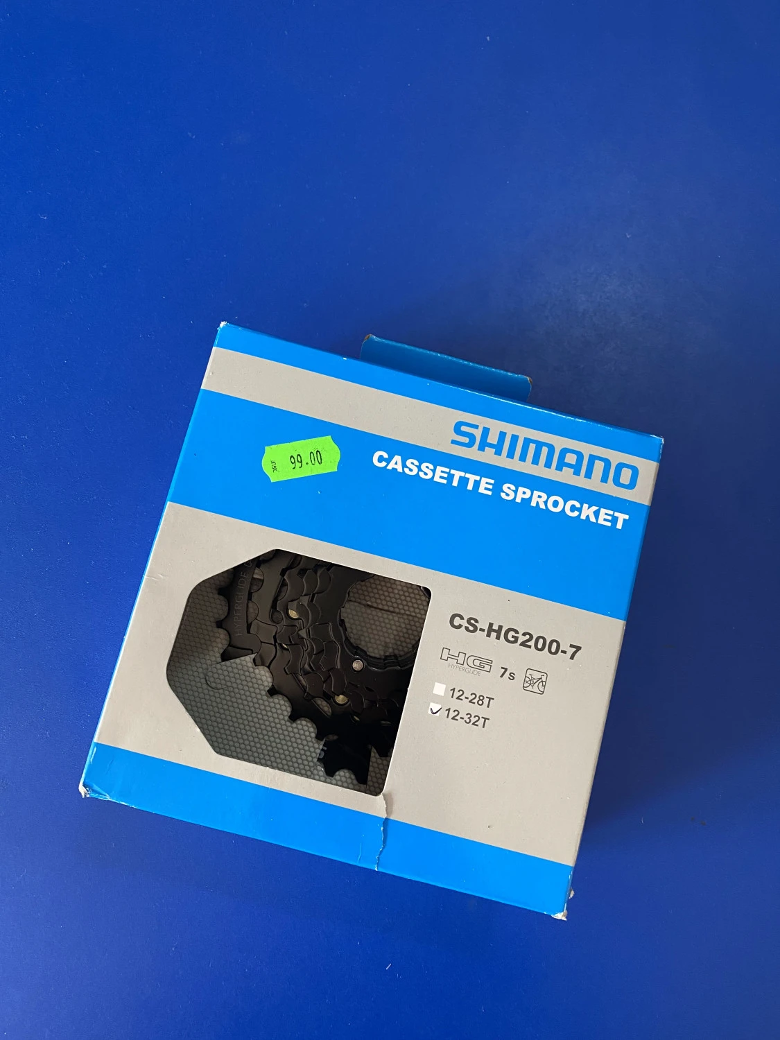 1. Caseta pinioane Shimano 12-32t 7v
