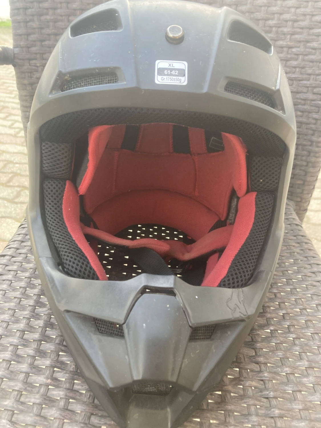 1. Casca FOX V1, marimea XL, 61-62