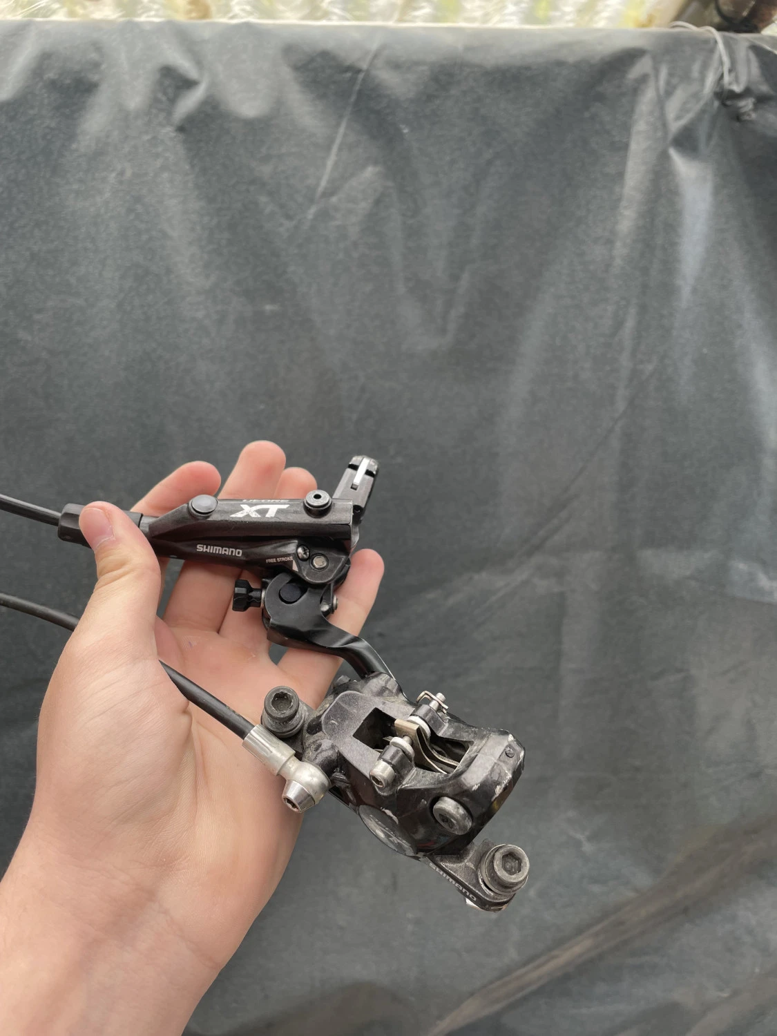1. Vand set frane Shimano Deore XT
