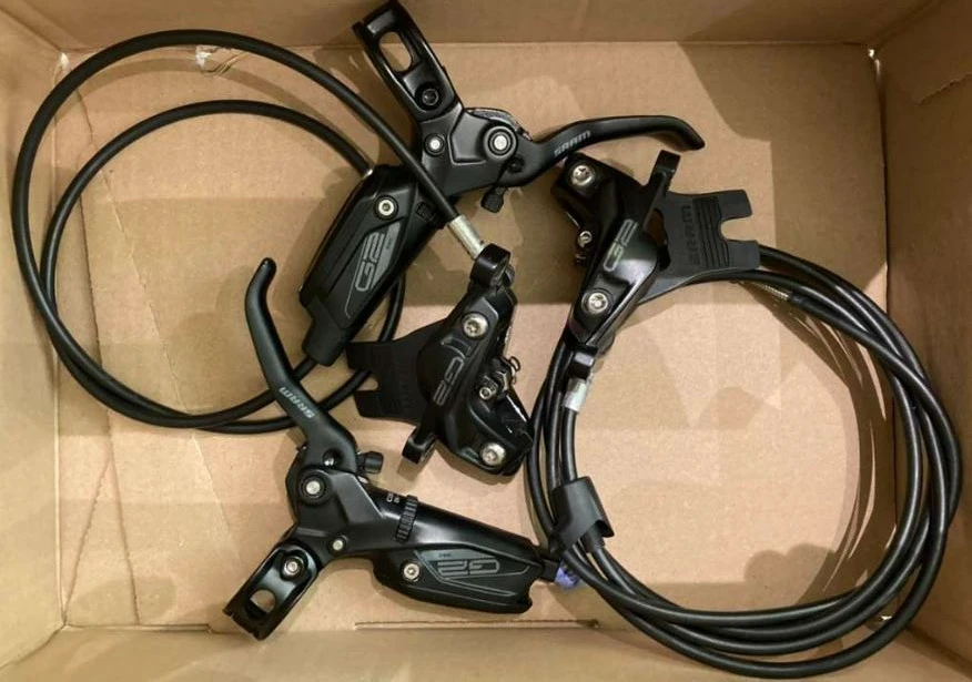 1. Set frane Sram G2 RSC + Discuri SRAM HS2 203/180 mm