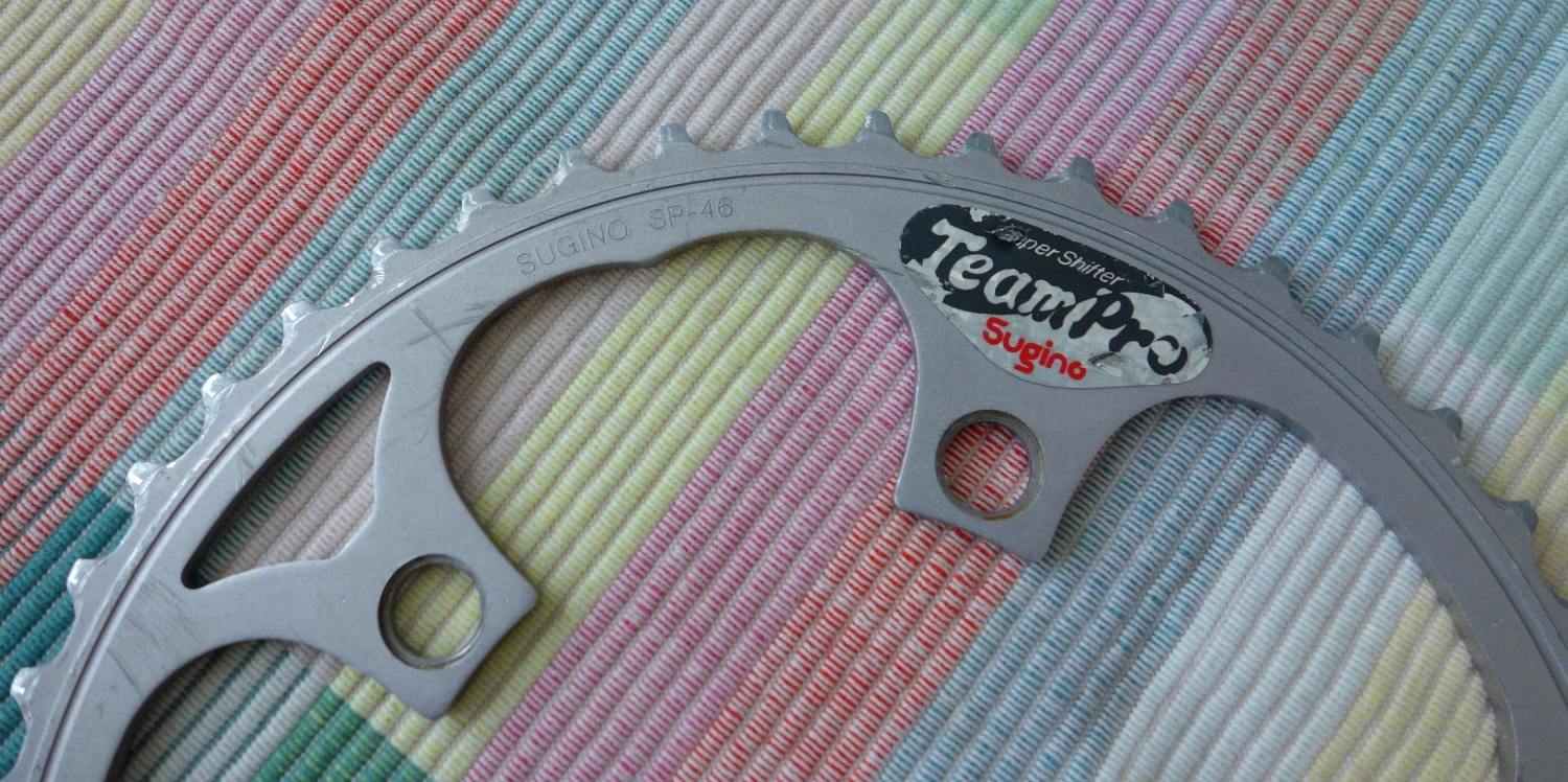 1. Vand foaie de 110 BCD de 46 dinti Sugino Team Pro