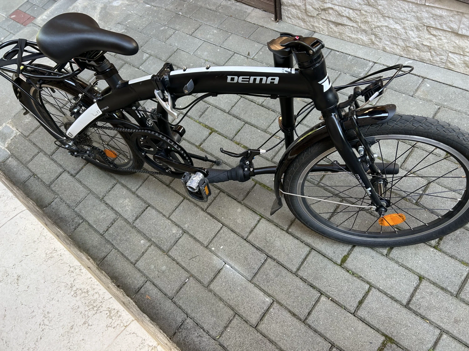 5. Bicicletă pliabilă Davi, aluminiu, schimbator Shimano