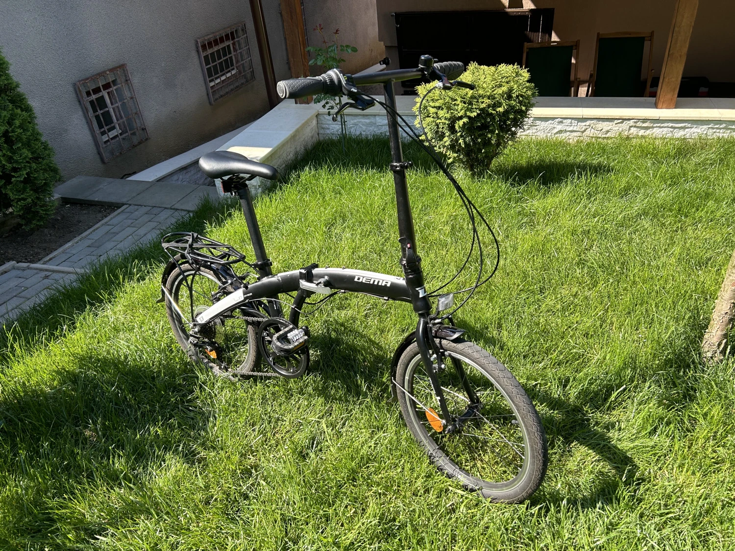 8. Bicicletă pliabilă Davi, aluminiu, schimbator Shimano