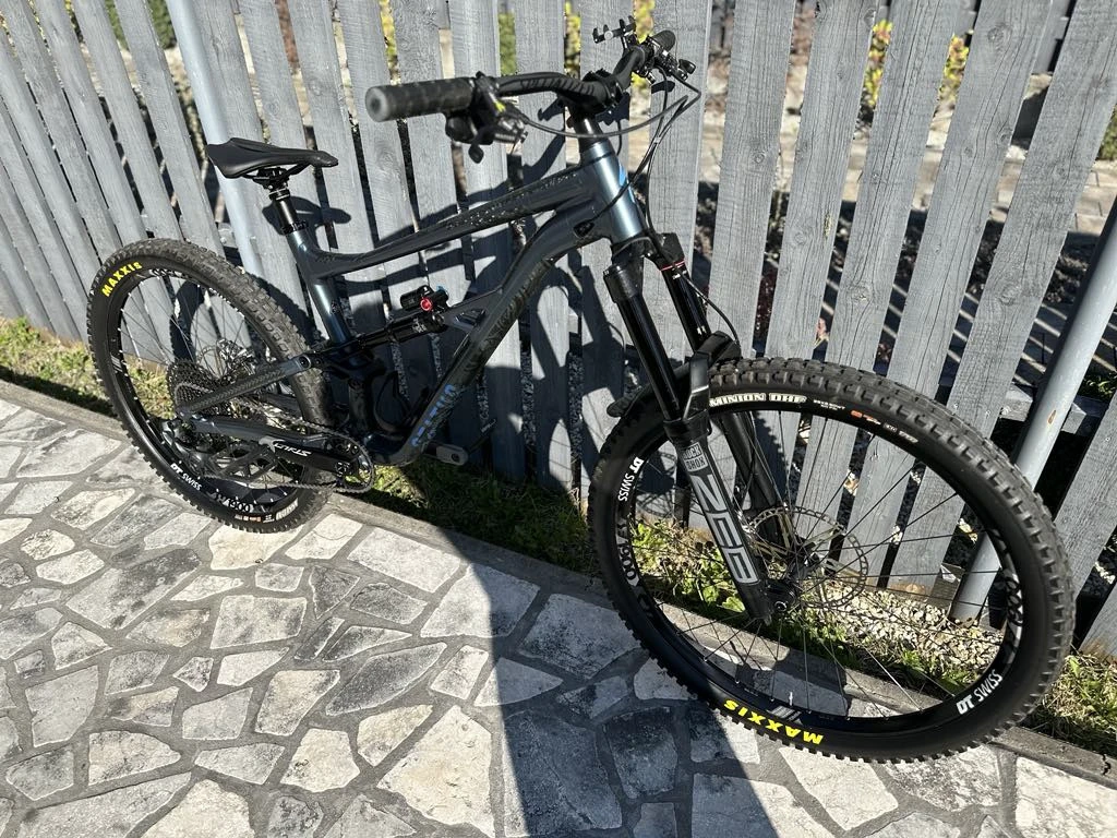 6. Bicicleta enduro - Specialized status 160 - Mullet bike - full custom