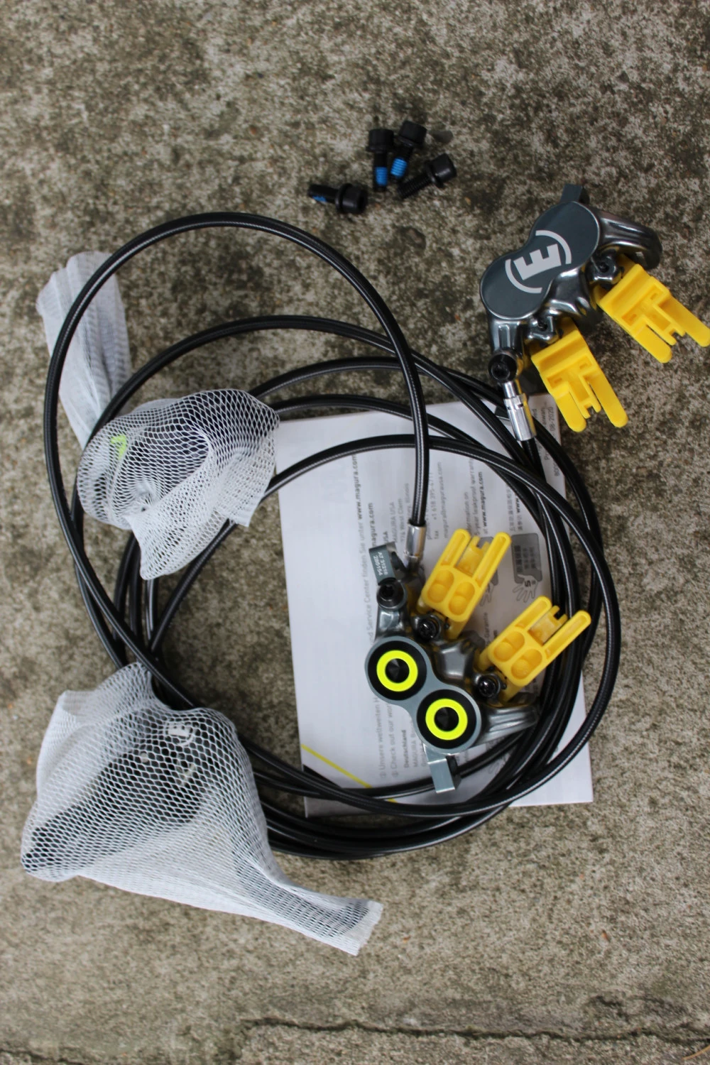 2. Magura MT7 Pro HC frane disc set complet 800-2000mm