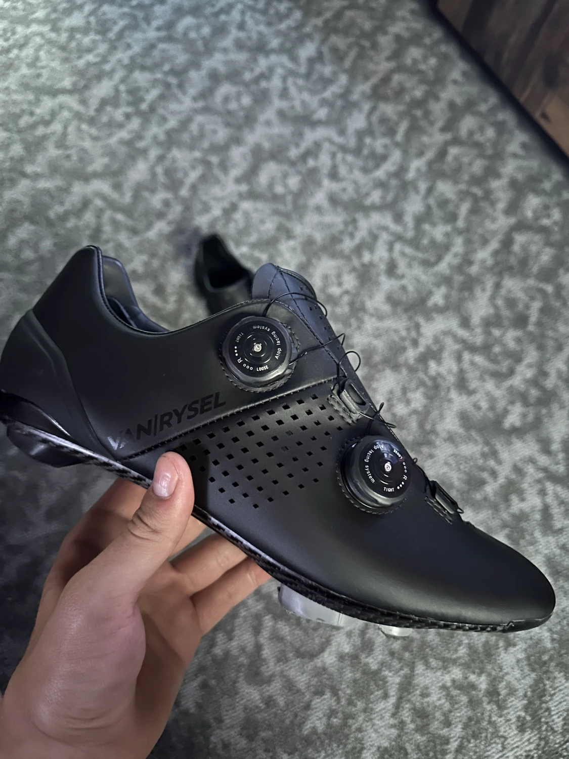 1. Pantofi ciclism Van Rysel RR900 45 28.5cm