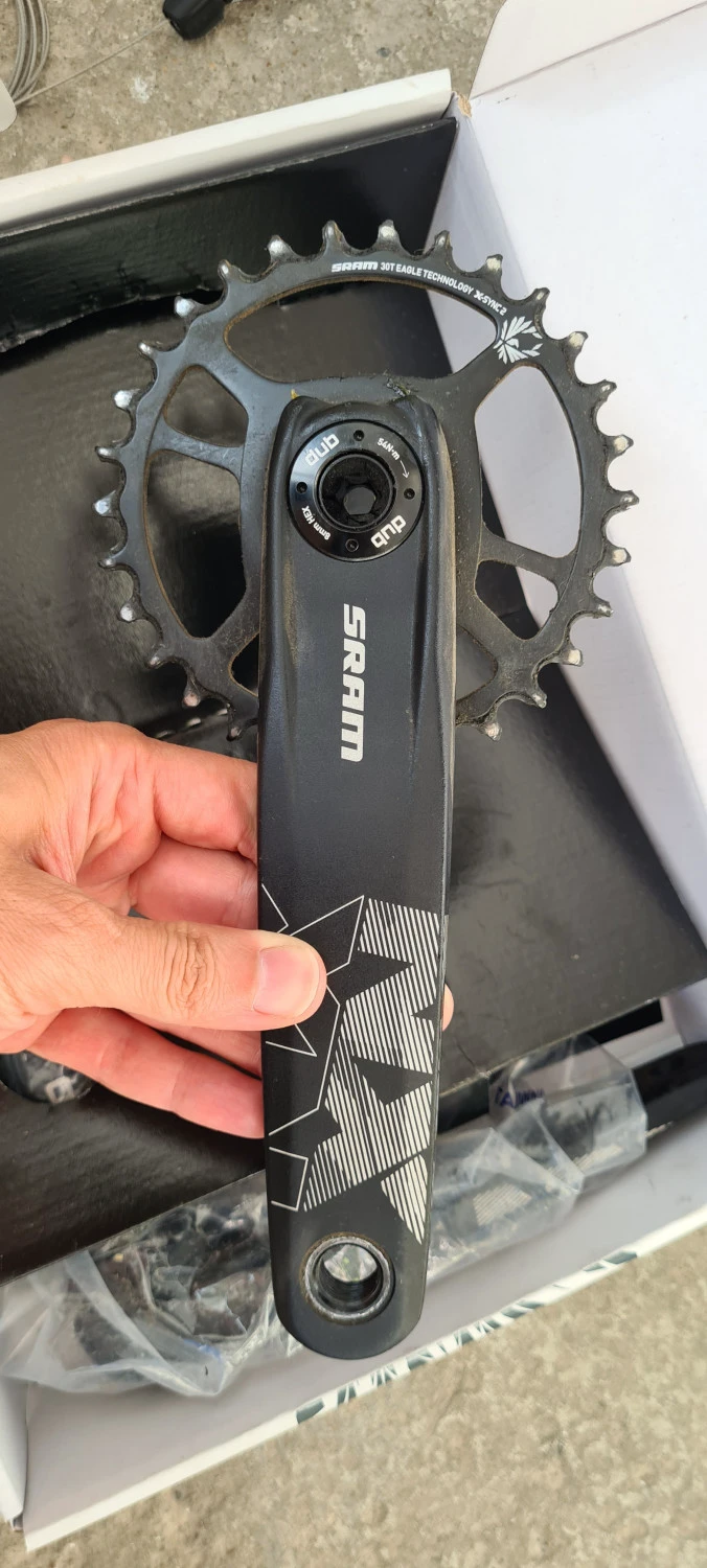2. Angrenaj Sram NX Eagle Dub Boost + Schimbator Sram NX 12 viteze