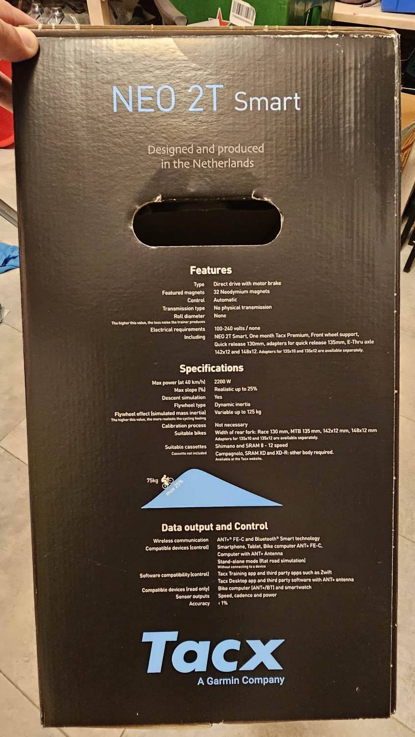 5. Home trainer Tacx Neo 2T Smart T2875