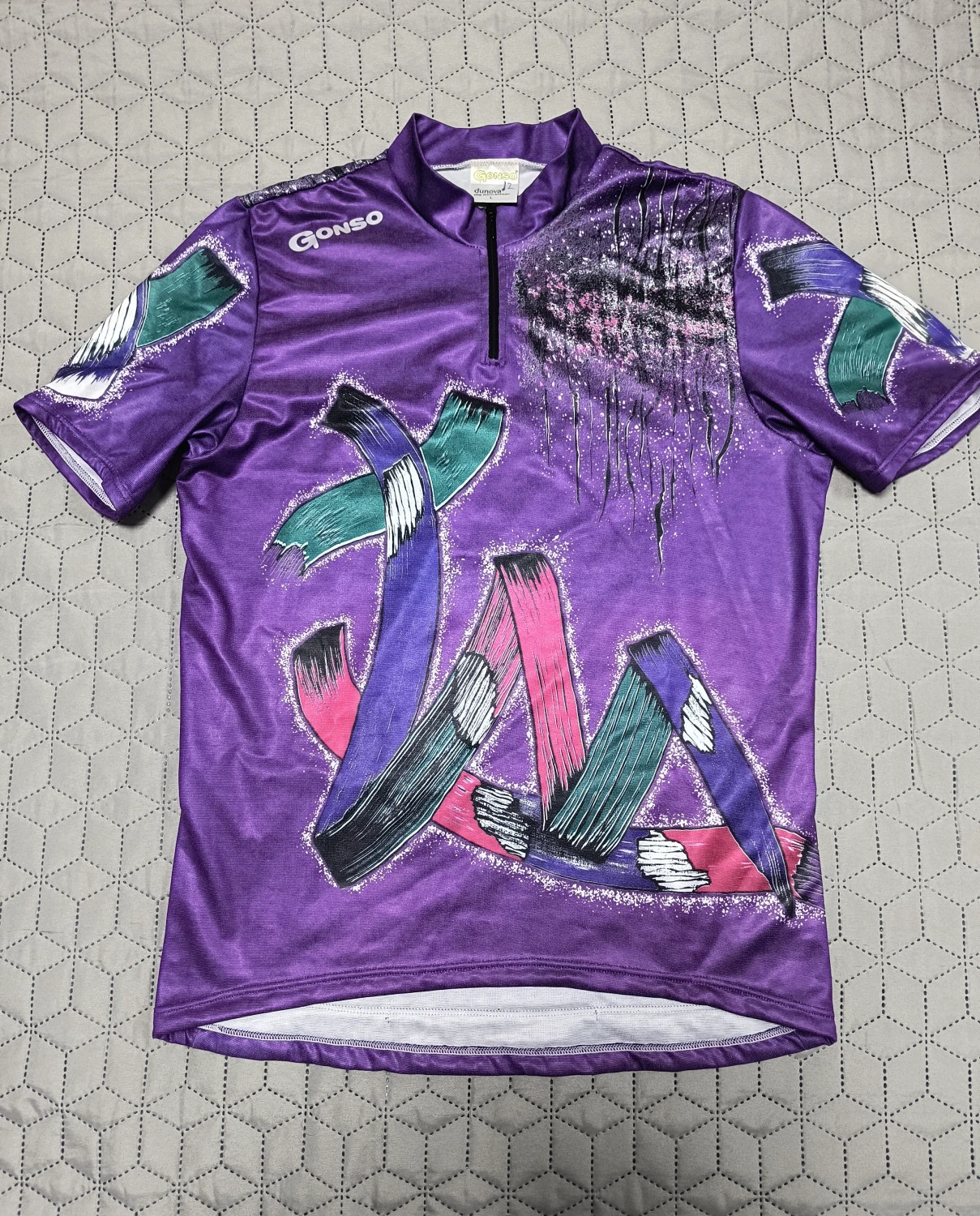 1. Tricou ciclism - GONSO - Vintage / Retro - L