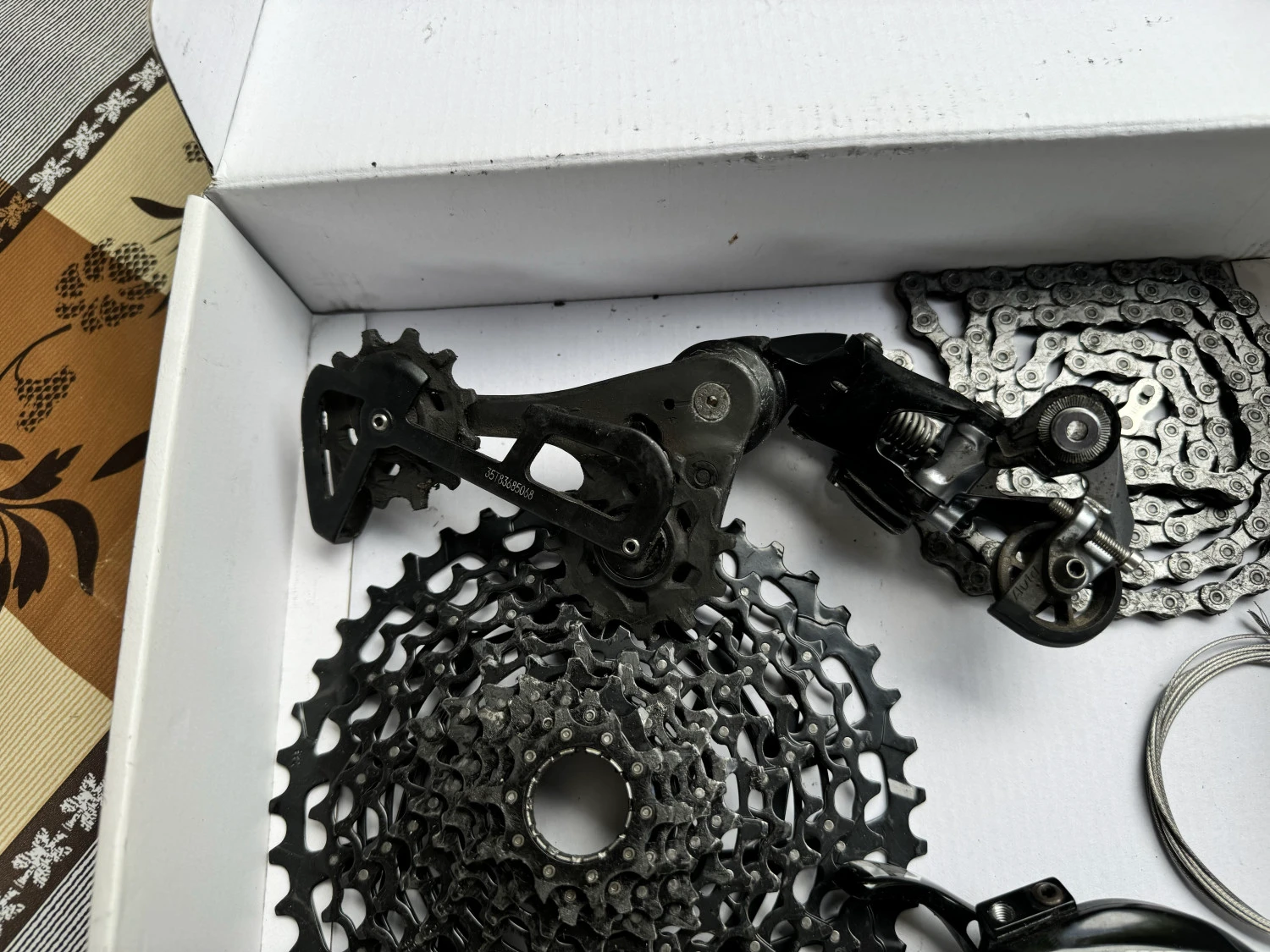 3. Schimbator maneta sram xx1 xo gx pinioane sram shimano 11